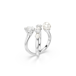 MATRIX:RING PEARL OPEN WHITE/RHS 55