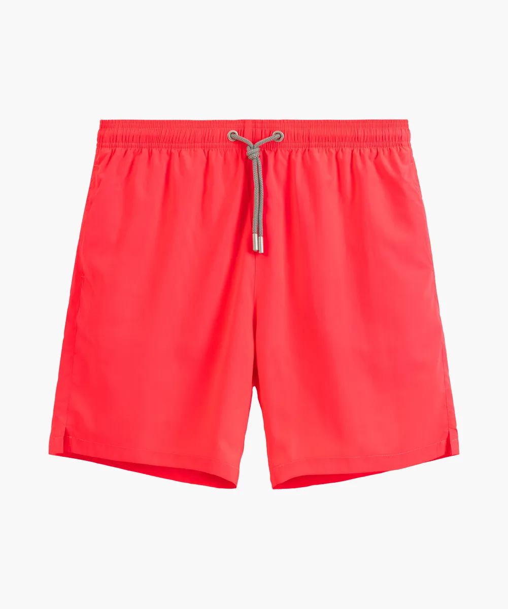 Пляжные шорты мужские Atlantic, 1 шт. в уп., полиэстер, неоново-розовые, KMB-223