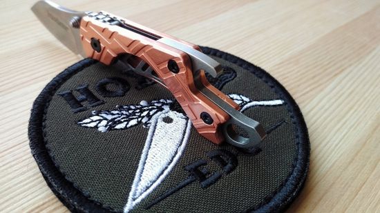 Складной нож KERSHAW Cinder 1025CUX c клинком из стали 3Cr13MoV, рукоять медь