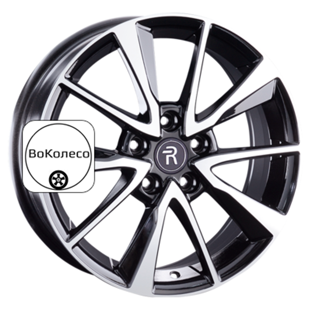 8x18/5x114,3 ET30 D60,1 LX136 BKF (конус, C570) Replay