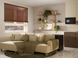 Дизайн проект квартиры формата «евро 2», Москва, 45 кв