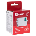 Микроволновый датчик движения белый 1200Вт 360гр. до 10м IP20 MW-706 EKF