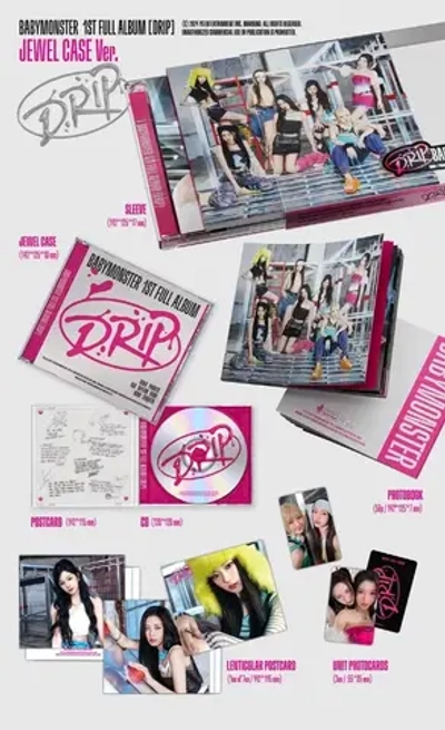 Альбом BABYMONSTER - DRIP [Jewel Case ver.]