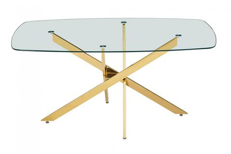 Стол обеденный Ist Casa Элис Рэк, 160х90х75 см, прозрачный