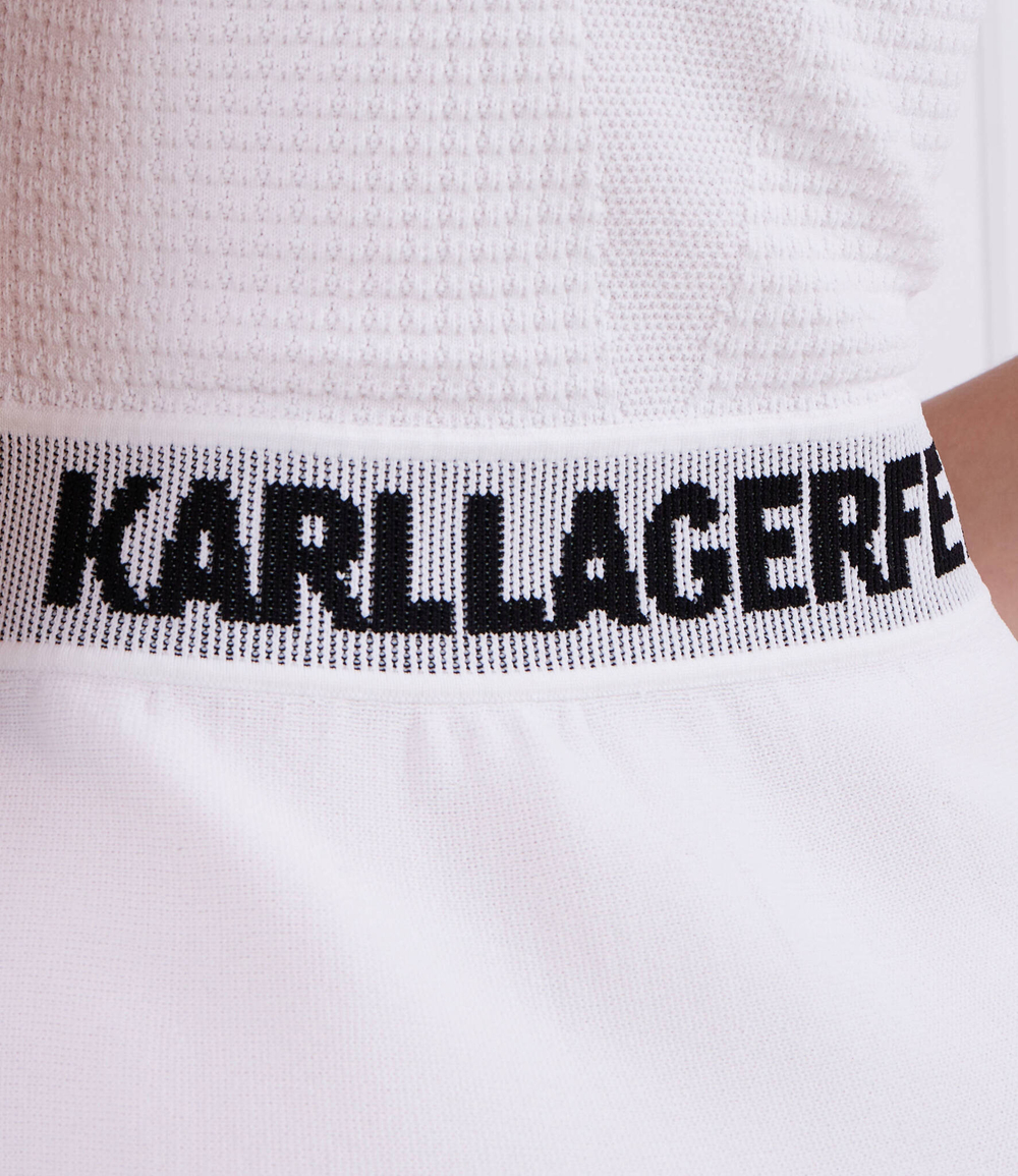 Платье Karl Lagerfeld - белый(231W1359)