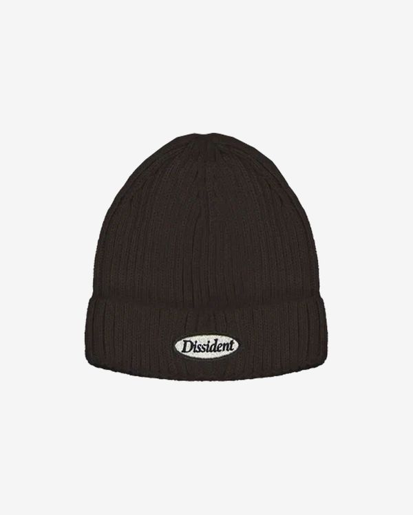 Шапка Oval Logo коричневая - фото 1