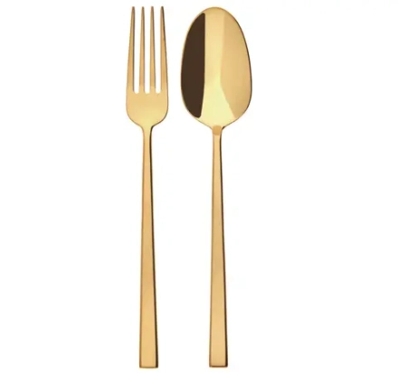 Sambonet Салатный набор Rock PVD Gold