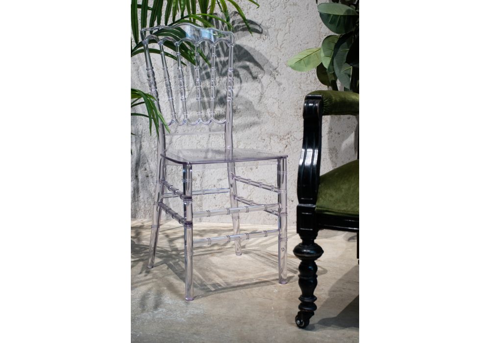 Пластиковый стул Chiavari white