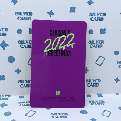 Фотокарта BTS - Season's Greetings 2022 (РМ)