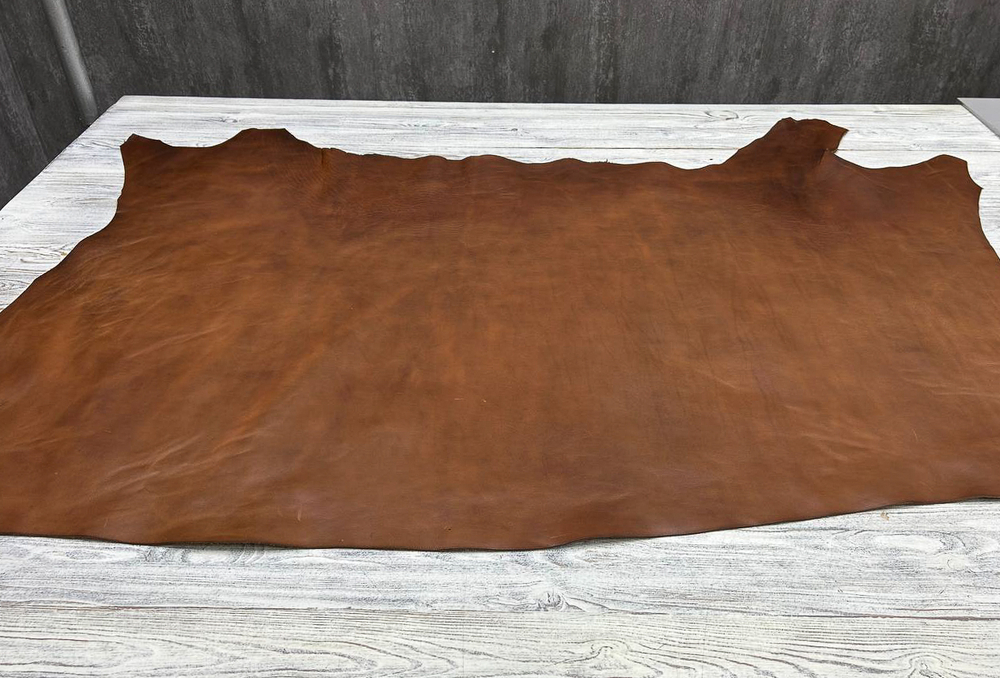 Jabron Matt Brown (1,4-1,6 мм), цв. Коричневый, натуральная кожа