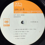 Aerosmith ‎– Get Your Wings (Япония 1975г.)