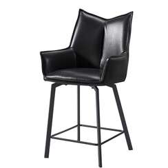 Полубарный стул Soho черный