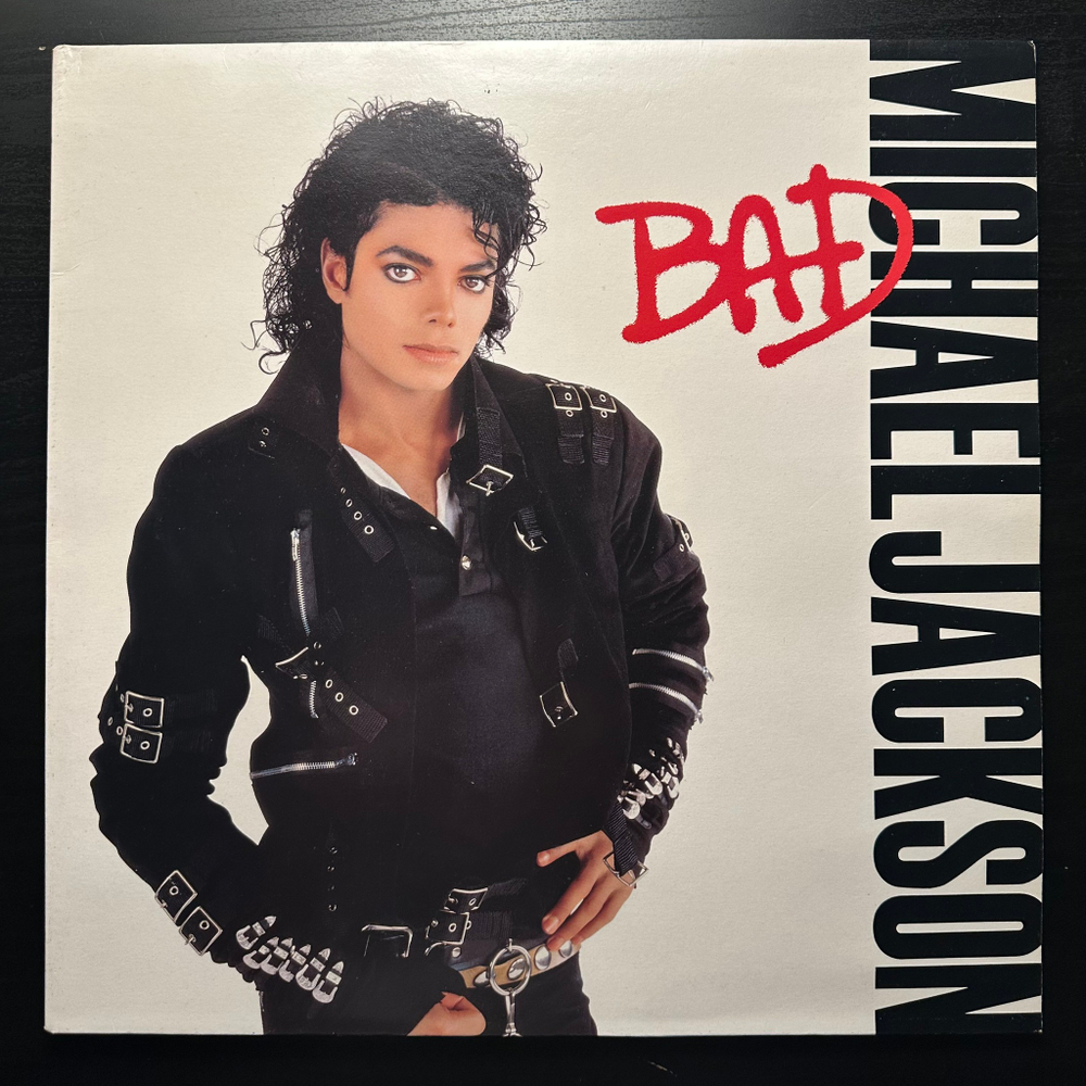 Michael Jackson - Bad (Голландия 1987г.)