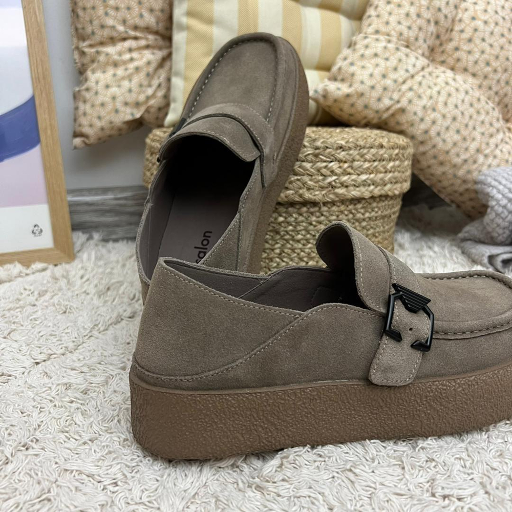 Мужские замшевые лоферы Ortosalon H5681-8