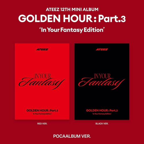 Альбом Ateez GOLDEN HOUR : Part.3 (In Your Fantasy Edition, pocaalbum ver.)