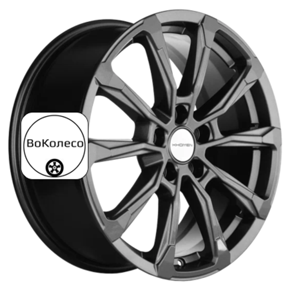 7,5x18/5x114,3 ET45 D60,1 KHW1808 (RAV4) Gray Khomen Wheels