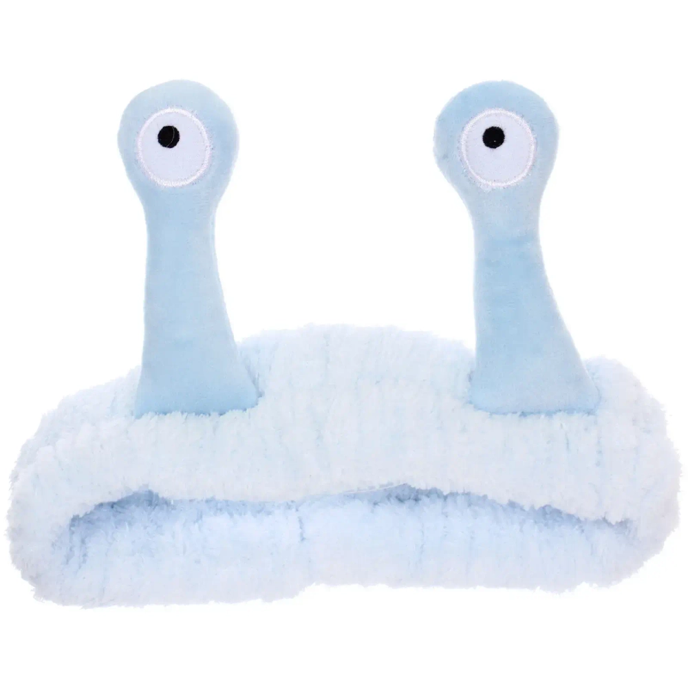 Повязка на голову «New collection Vostok - Глазастики», розовый, бежевый, жёлтый и голубой, 20*6см ( упаковка белый ZIP пакет )