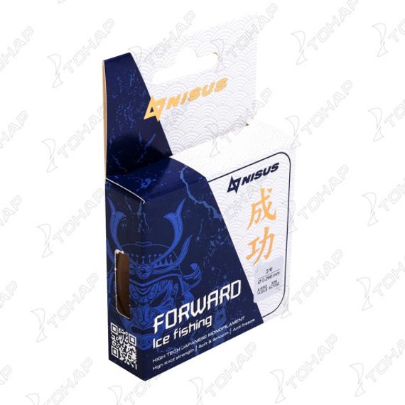 Леска FORWARD ICE FISHING 0,286mm/50m Nylon Transparent (N-FIF-0.286-50) Nisus