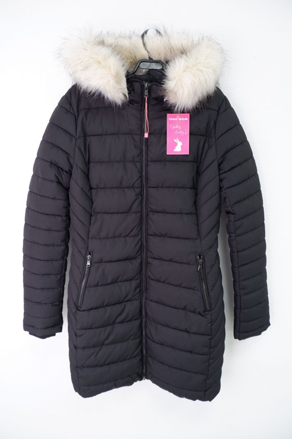 Пуховик Tally Weijl черный на 12-14 лет, новый