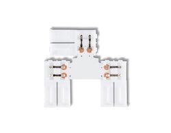 Ambrella Соединитель T для светодиодной ленты 5050 12/24V (2 конт.) GS6951 (5шт) LED Strip GS6951