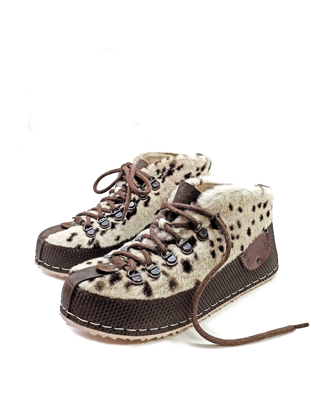 Ботинки меховые "Stains"