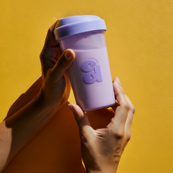 ED SMART Шейкер фиолетовый без клапана, 300 мл