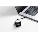 Многопортовый разветвитель Lexar Professional Go Portable Hub Black, USB 3.2 Gen2 x4