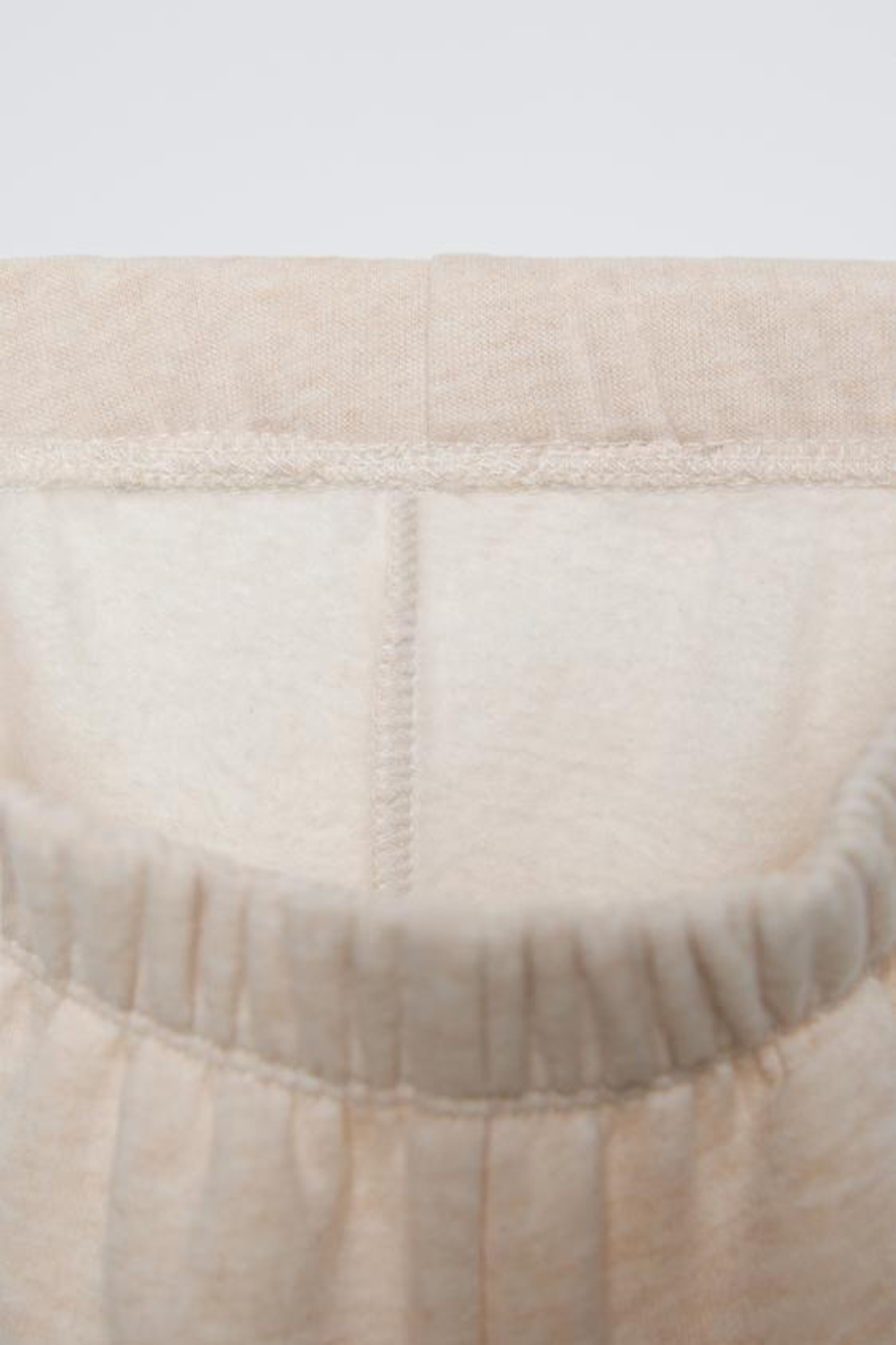 ZARA СПОРТИВНЫЕ БРЮКИ С ПОЯСОМ, ПЕСОЧНЫЙ