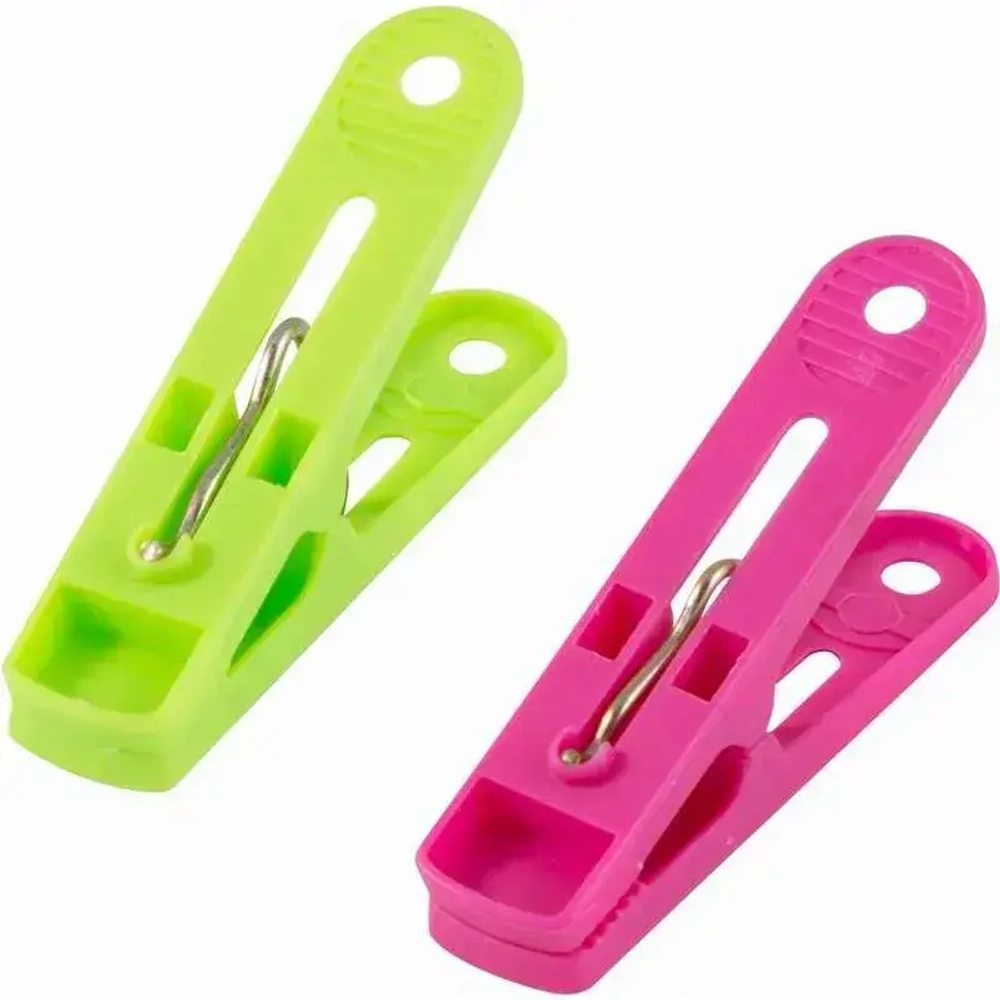 Прищепки пластиковые набор 12 шт