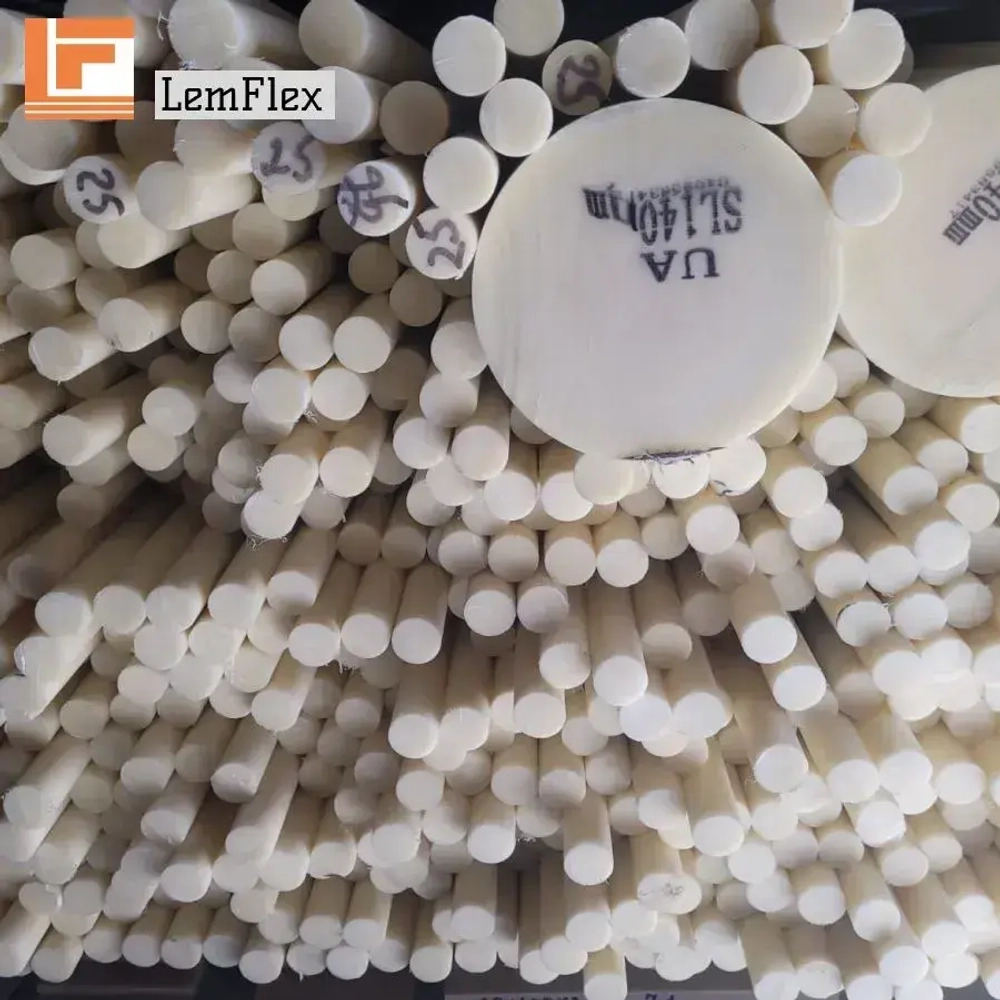 Капролон стержневой ПА-6 d40 мм (500 мм)