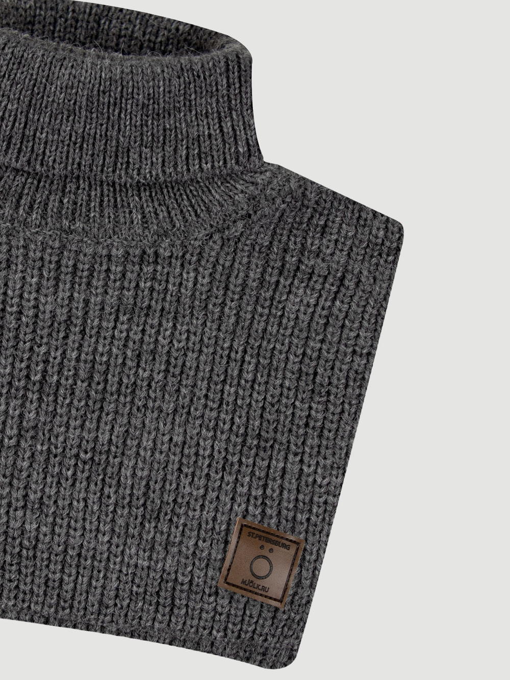 Манишка Серый меланж