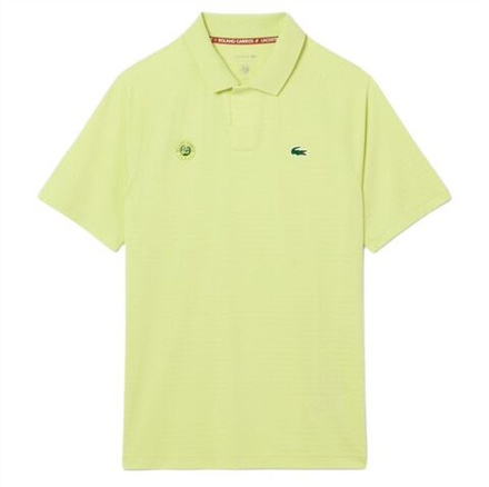 Теннисное поло Lacoste Roland-Garros Edition - pistachio green