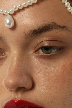 Шапка из жемчуга