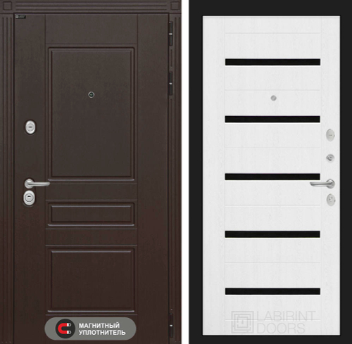 Мегаполис 01 белое дерево