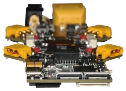 Контроллер-регулятор Конрег-ОВ для сборки БПЛА с управлением на оптоволокне