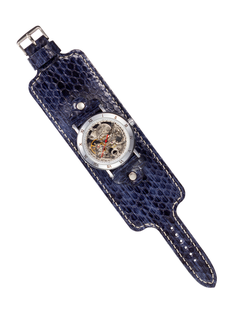 Часы скелетоны женские механические Breeze YOURTIME