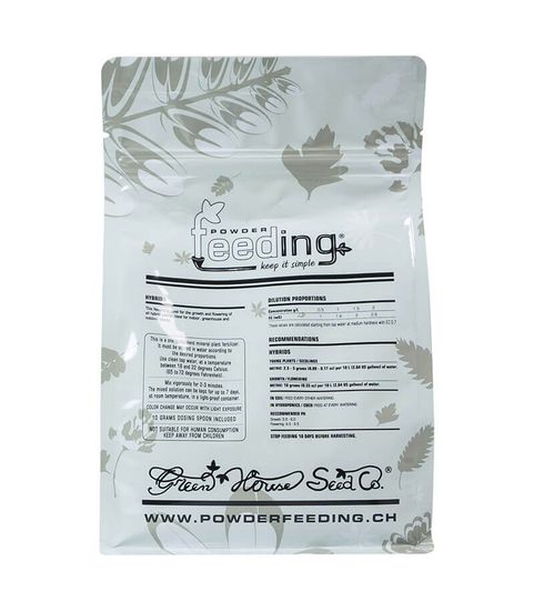 Удобрение минеральное для гибридных сортов Green House Powder Feeding Hybrids 1 кг