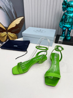 Prada Satin Sandals