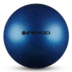 Мяч для х/гимнастики Индиго 15 см Metallic
