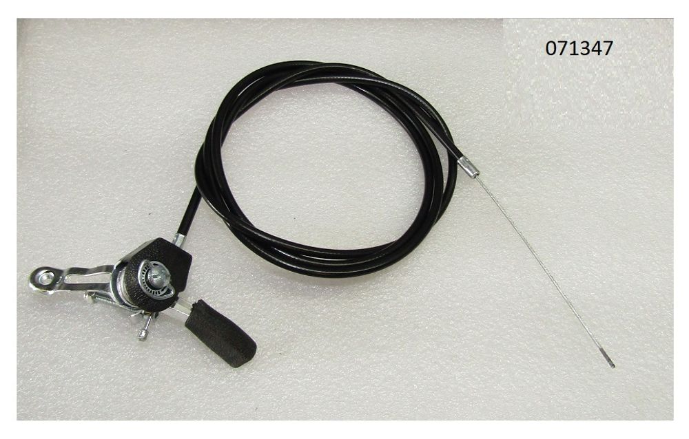 Тросик газа с рукояткой управления оборотами двигателя DMR600L, DMD1000 (L=1750/1450 мм) /Throttle Controller & Throttle Wire assy
