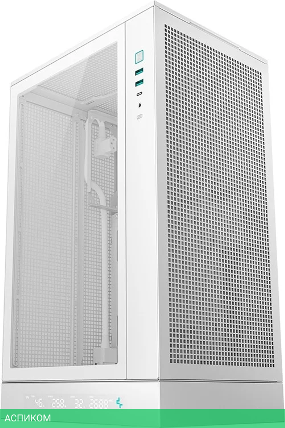 Корпус DeepCool CH270 Digital WH без БП (R-CH270-WHNDM0-G-1)
