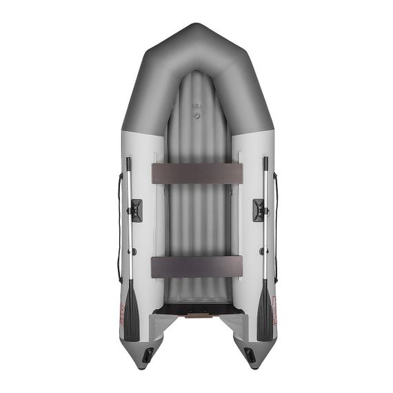 Лодка Тонар Капитан A330 (надувное дно) бело-серый