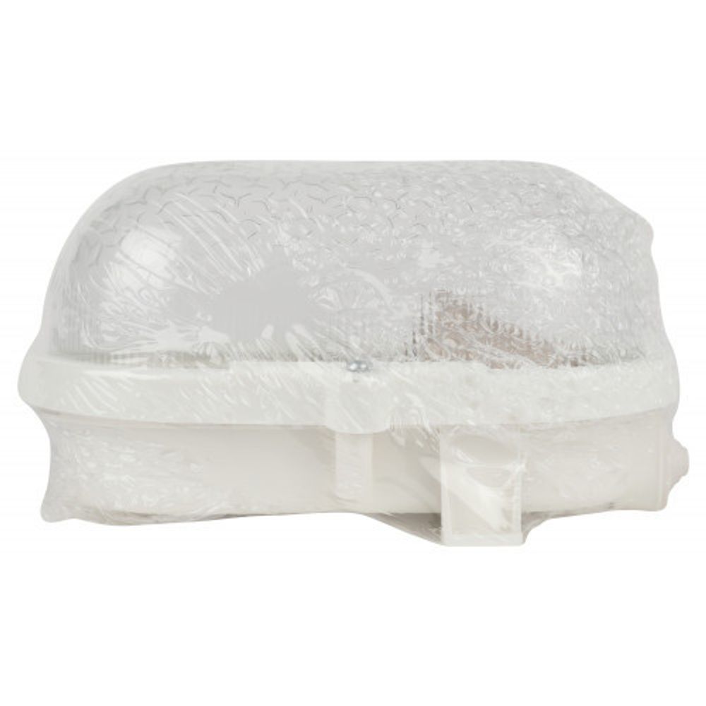 Светильник ЭРА НБП 01-60-012 с ободком Евро пластик / стекло IP53 E27 max 60Вт 185х120х110 овал белый