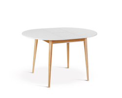 Стол обеденный Арека К1100 (бук/тон 1/тон подстолья 2/ножка 8)  110х110(140)