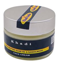 Крем Khadi Natural для лица питательный Олива, Масло ши и сандал 50 гр
