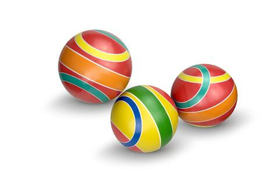 Мяч д. 150мм Серия "Планеты" ручное окраш. (юпитер, сатурн)