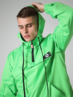 Анорак облегченный дюспо город горький зеленый салатовый