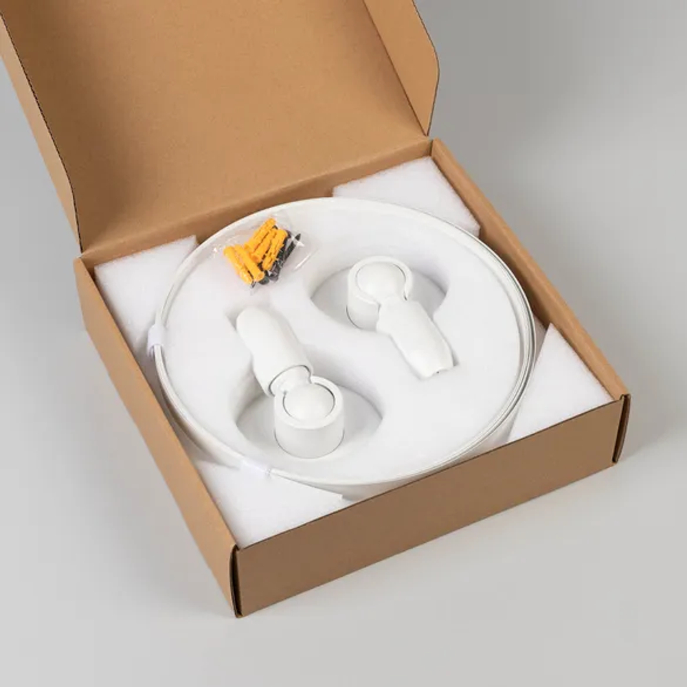 Система креплений STINGRAY-R2-SET-5000 WHITE (Arlight, Сталь+Алюминий) 050697