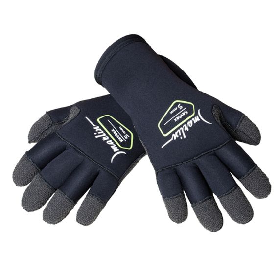 Перчатки Marlin Kevtex 5 мм Черные