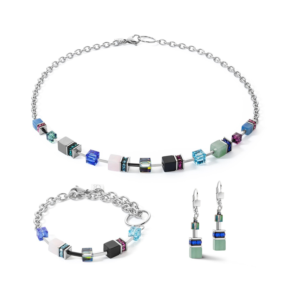 Серьги Coeur de Lion Multicolour Gemstone 3040/20-1561